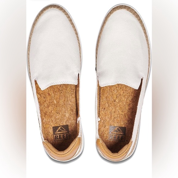 Reef Shoes - REEF‎ Women’s Cushion Sunrise White Canvas Platform Espadrilles Size 6